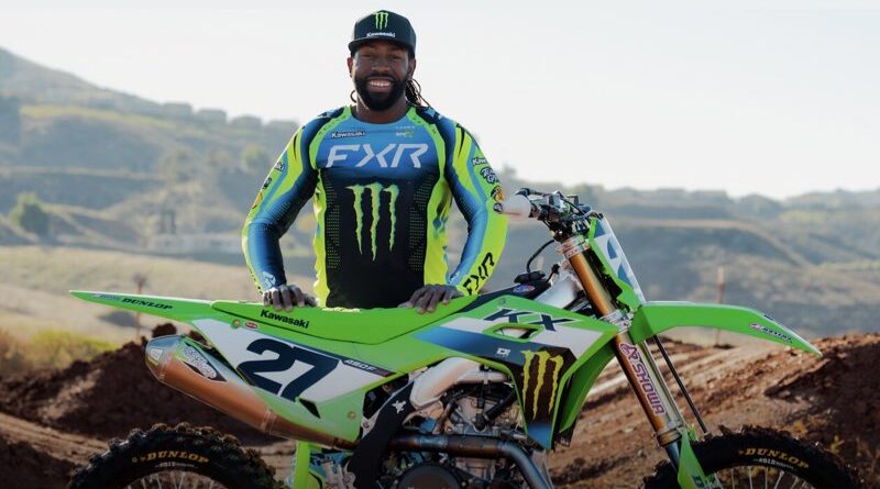 AMA SUPERCROSS: Kawasaki confirma Malcolm Stewart na equipe