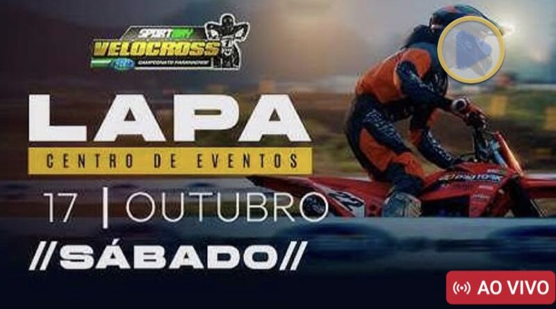 VÍDEO: Assista AO VIVO a 7ª etapa do Paranaense de Velocross direto da Lapa