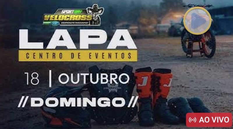 VÍDEO: Assista AO VIVO a 7ª etapa do Paranaense de Velocross direto da Lapa
