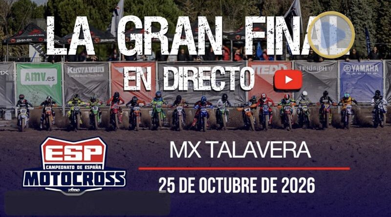 VÍDEO: Assista AO VIVO a final do espanhol de motocross direto de Talavera de la Reina